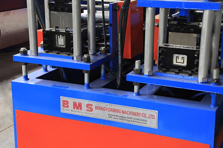 Dual Door Rail Roll Forming Machine