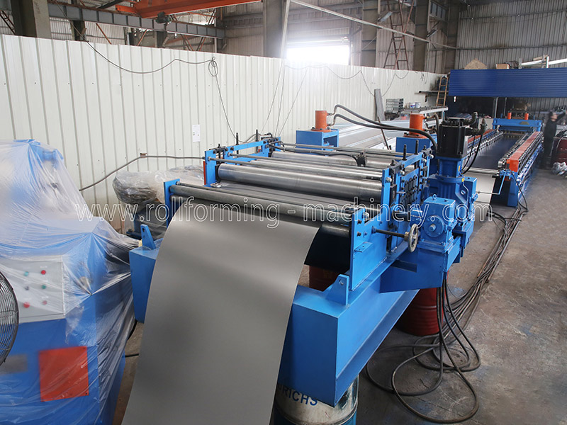 Shelf Deck Panel Roll Forming Machine