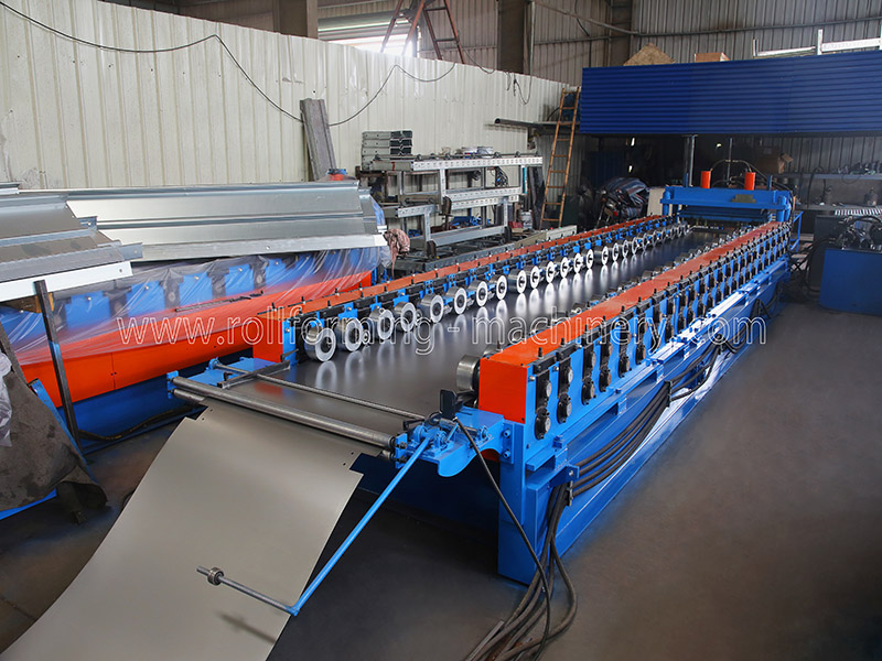 Shelf Deck Panel Roll Forming Machine