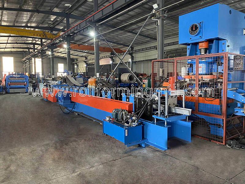 Solar Hat Purlin Roll Forming Machine