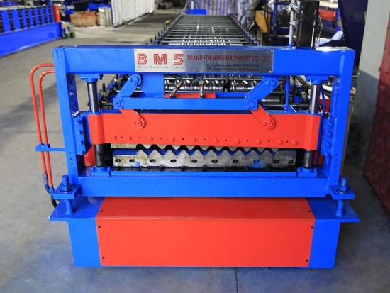 Corrugated Sheet Roll Forming Machine YX18-76.2-762					