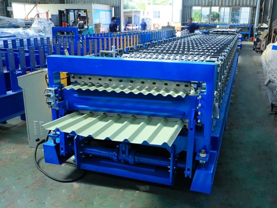 Double Layer Roll Forming Machine