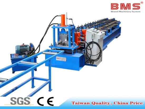 Auto Change Type Box Beam Racking Roll Forming Machine