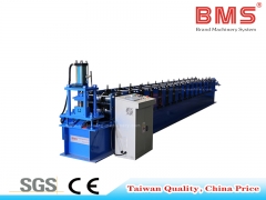 Roll forming machine for shelving and racking