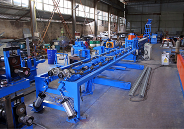 W Beam Crash Barrier Roll Forming Machine(Korea NEW style)